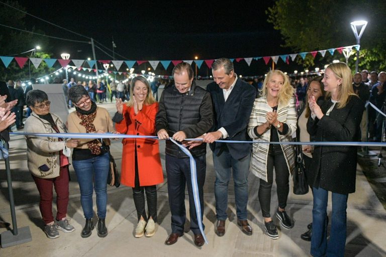 Inauguraron el Parque Lineal Sur