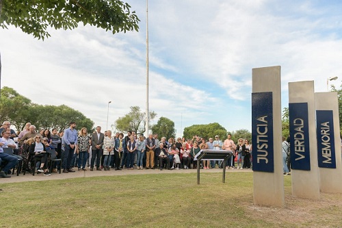 Pusieron en valor el Paseo de la Memoria del Parque Nuevo