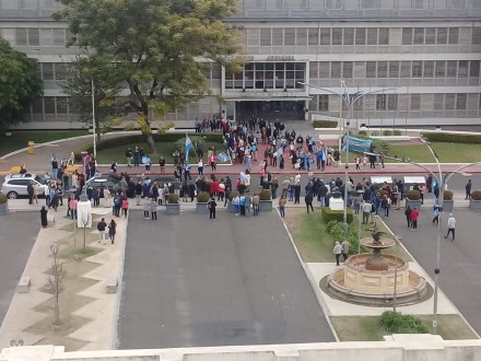 Con escasa participación, se desarrolló la marcha en apoyo a Cecilia Goyeneche