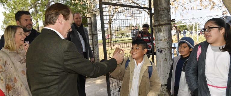 Bordet inauguró obras de gas y de saneamiento en el norte entrerriano