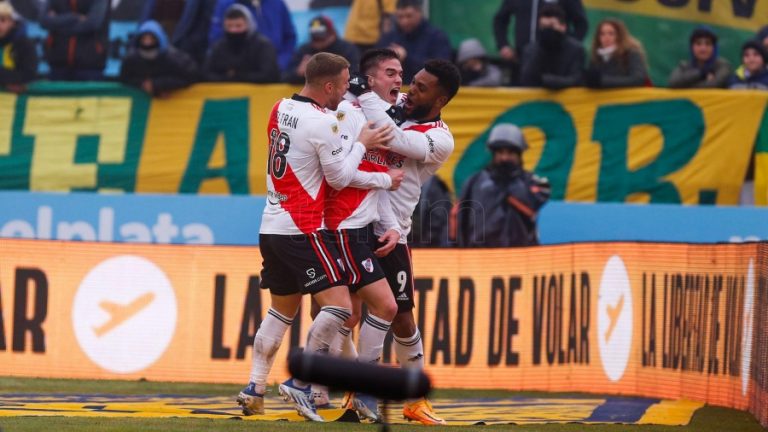 De la mano de Borja, River fue una ráfaga y goleó a Aldosivi
