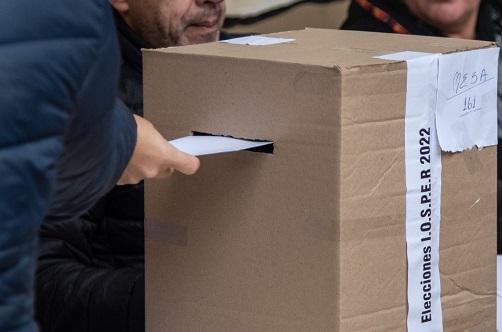 Elecciones en Iosper: Participó el 19% de los votantes habilitados