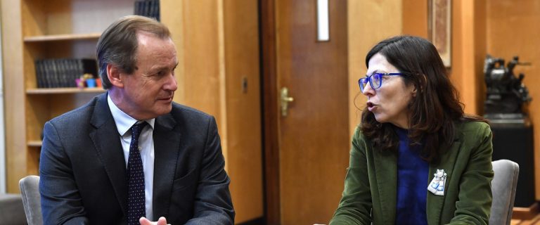 Bordet y Batakis avanzaron en una agenda de trabajo para el desarrollo