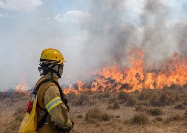 Entre Ríos es una de las tres provincias del país que tiene focos activos de incendios