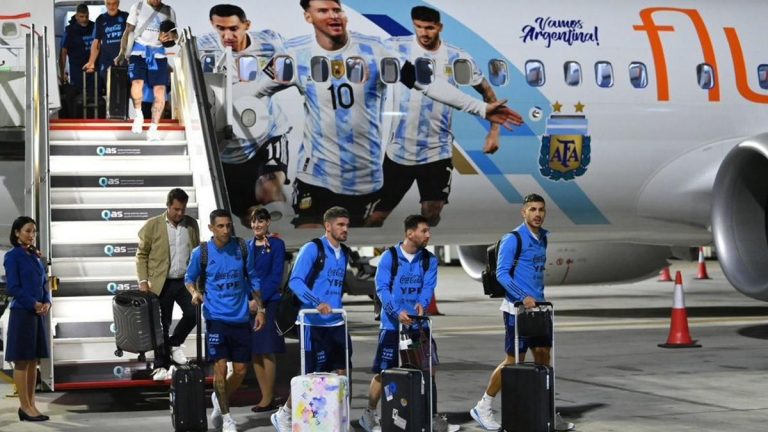 El seleccionado argentino ya está instalado en Qatar