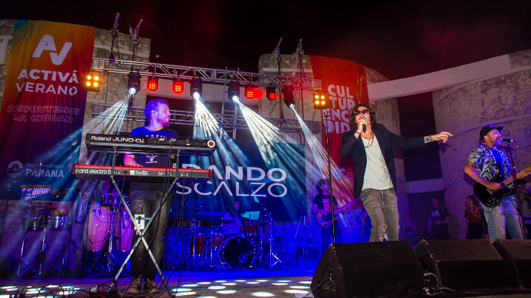 El público acompañó con un gran marco la segunda noche de Música en el Anfiteatro