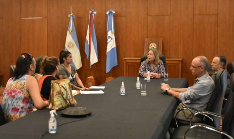 El STJ recibió a representantes de víctimas de violencia de género