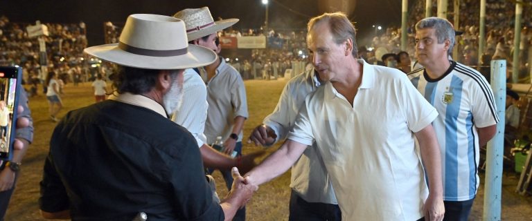 Desde el Festival de Diamante, Bordet destacó el movimiento turístico y la recuperación económica