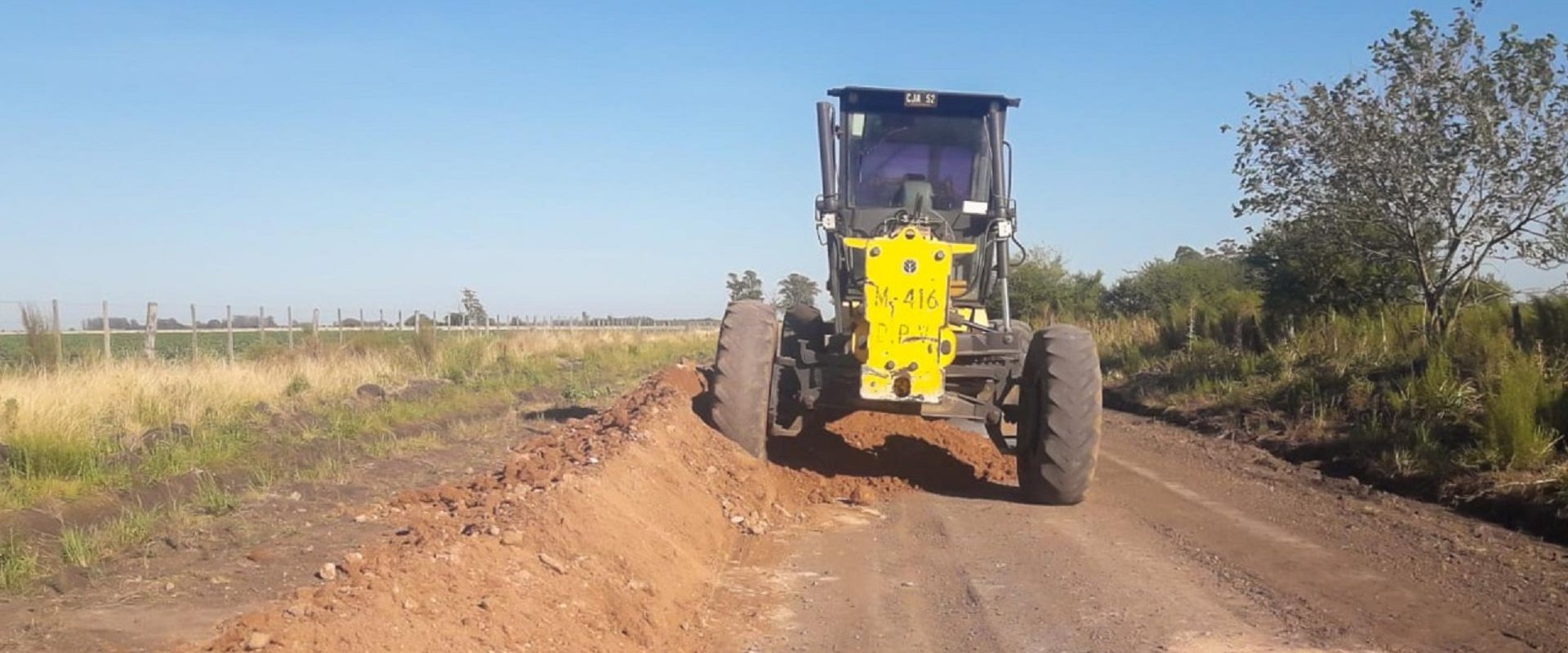Obras de electrificación rural en Federación