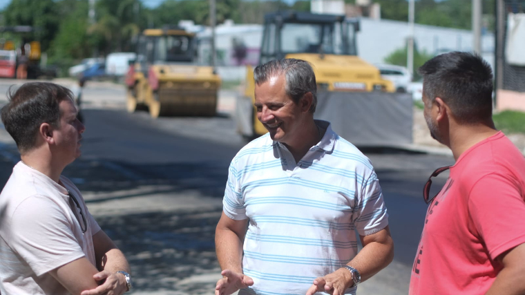 Bahl: “La obra de calle Espejo marca una nueva etapa para el sur de la ciudad”