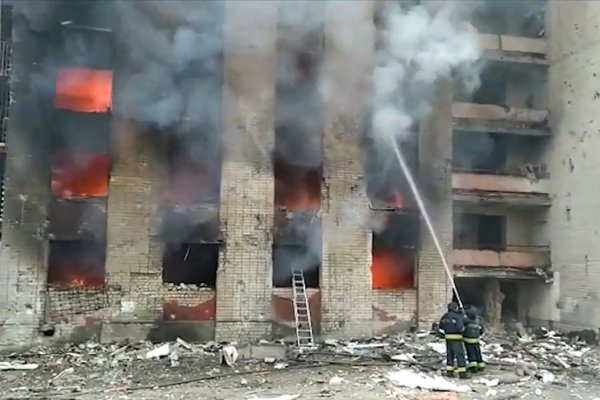 Rusia lanzó un ataque masivo con misiles y drones contra instalaciones de energía en Ucrania