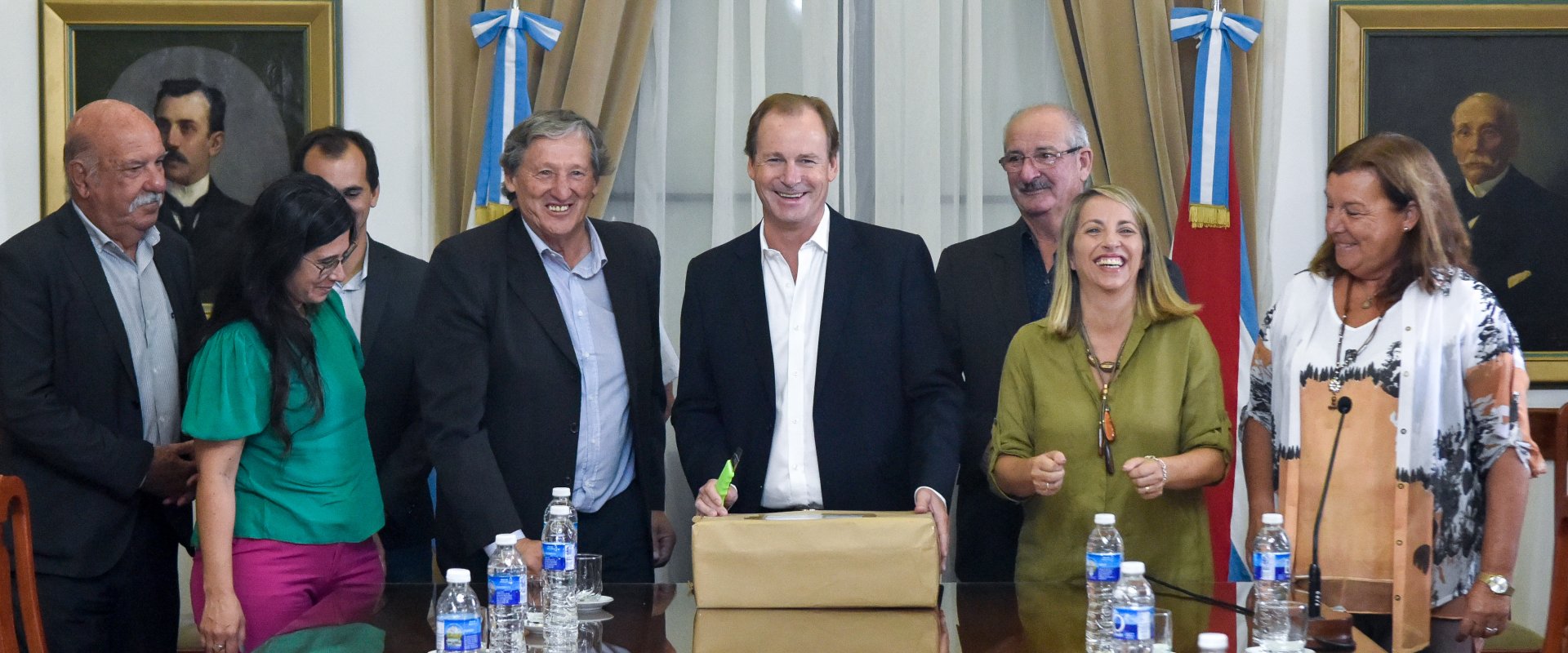 Bordet abrió los sobres para reconstruir la ruta 39 y el acceso al Palacio San José