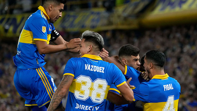 Boca venció a Racing, en un partido intenso y accidentado