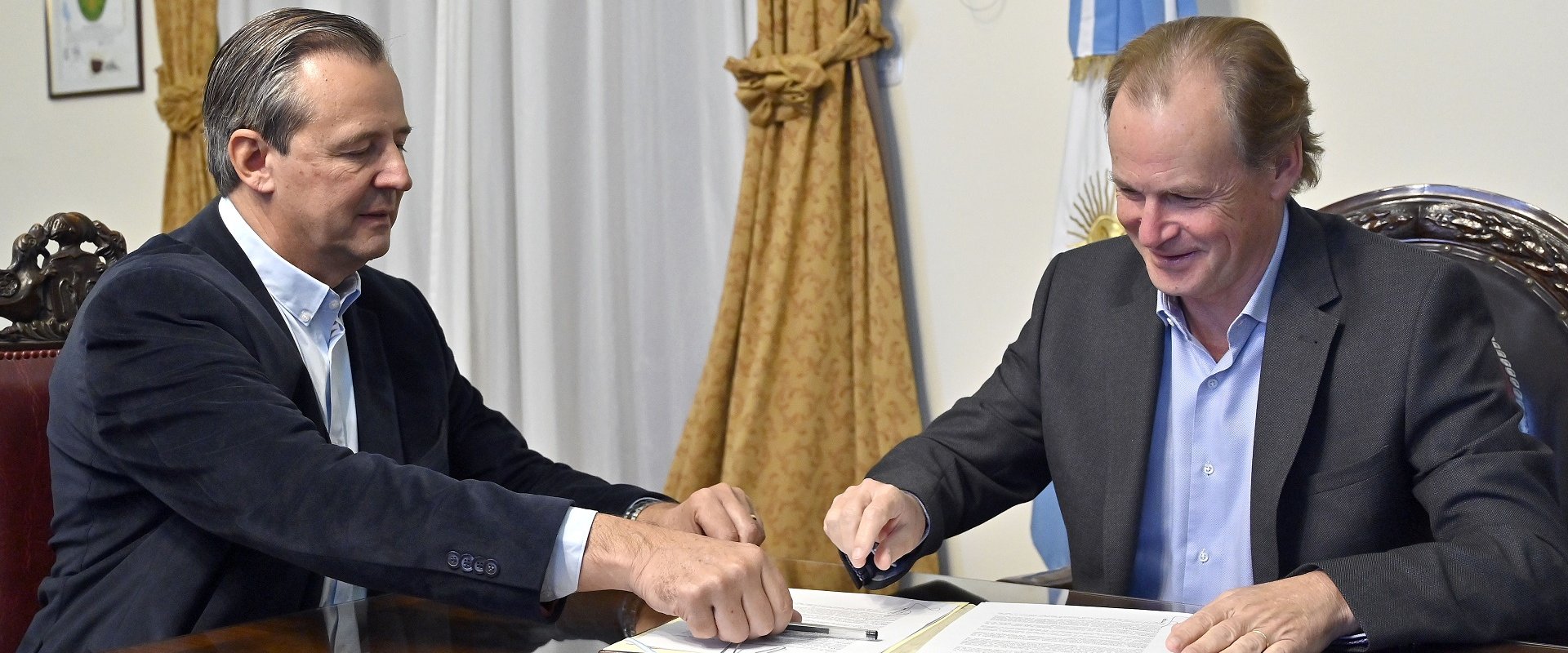 Bordet y Bahl avanzan con la obra para radicar el Distrito del Conocimiento