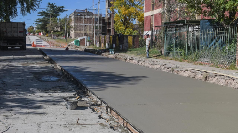 La Municipalidad realiza mejoras integrales en Lomas del Mirador