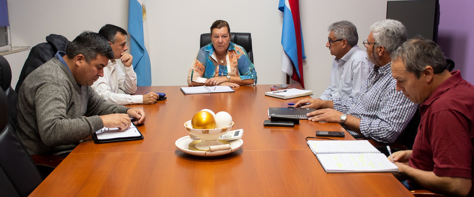 Repasan la agenda de obras viales del departamento Gualeguaychú