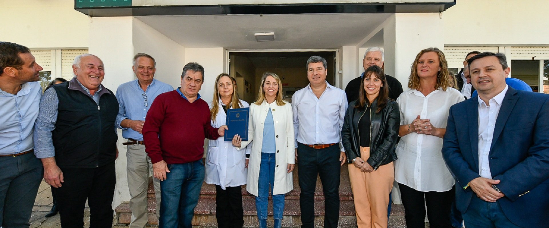 La vicegobernadora recorrió obras en escuelas