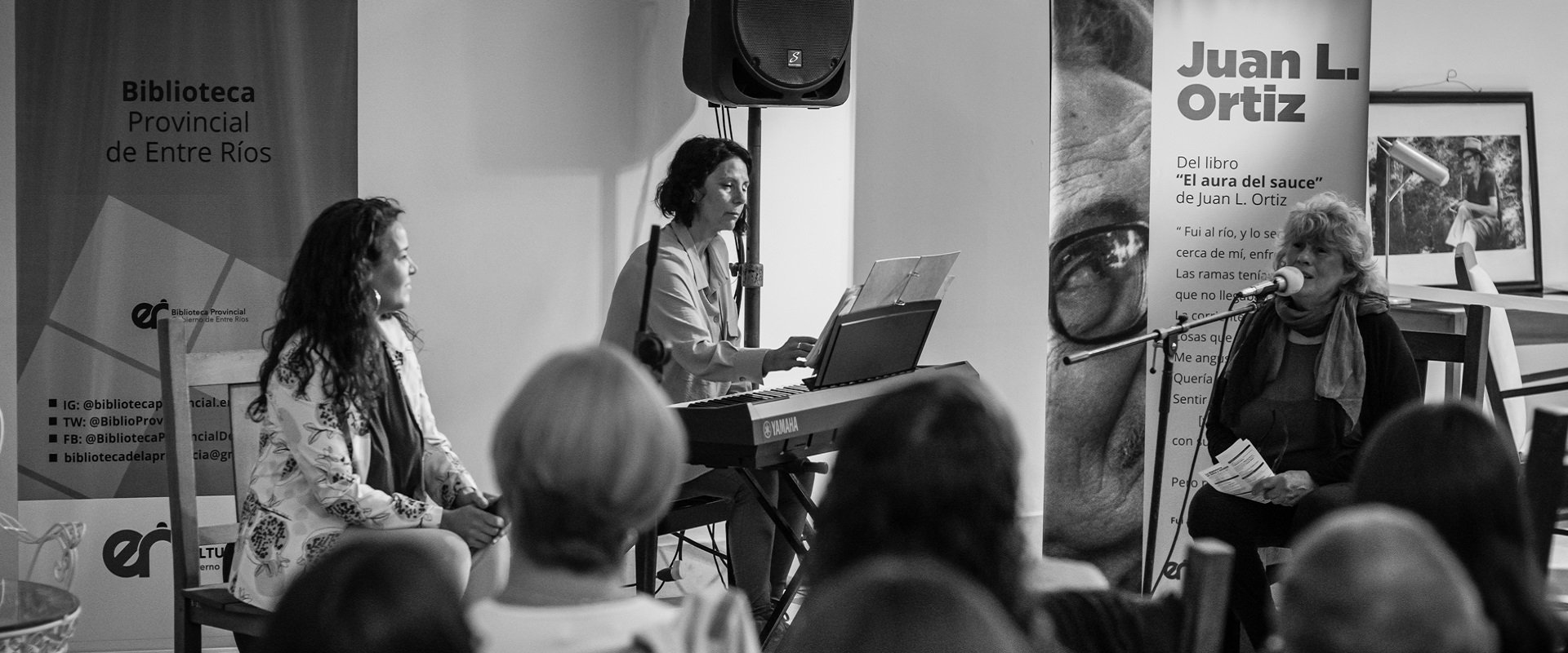 Nuevo encuentro del ciclo literario musical en la Biblioteca Provincial