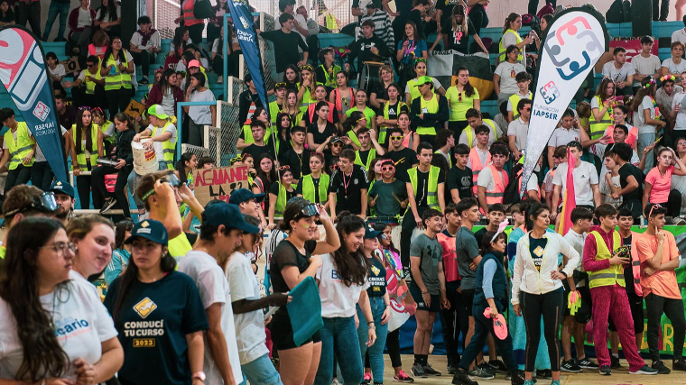 Escuelas secundarias participaron de la etapa clasificatoria del programa Conducí Tu Curso