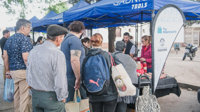 Tu Mercado llega a la plaza Liga de los Pueblos Libres