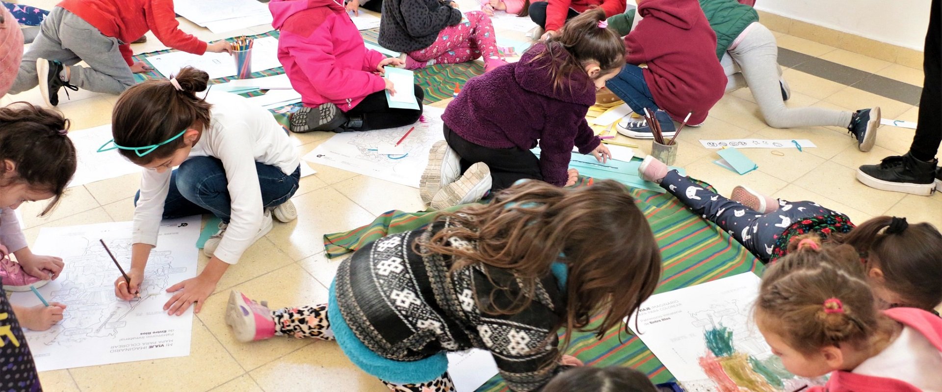 Presentan otra edición de Mi viaje imaginario: el mapa para colorear la provincia