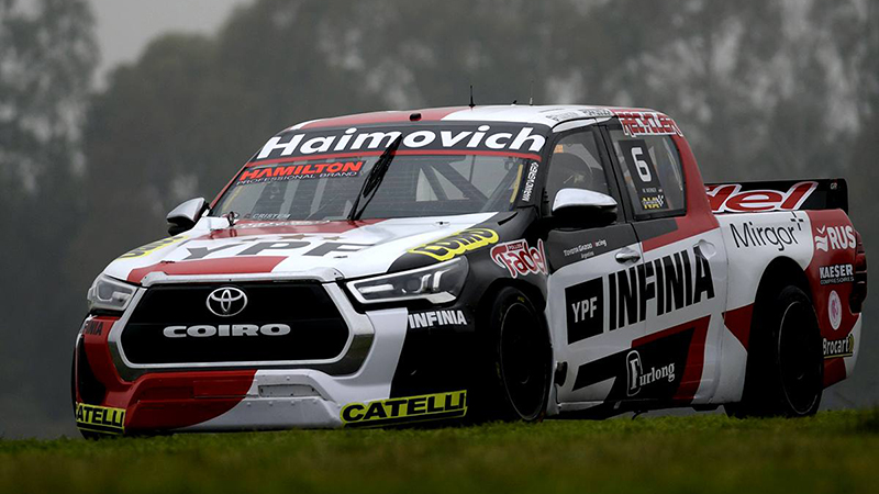 Werner quedó cerca del podio en la final de TC Pick Up que ganó Gianini en La Plata