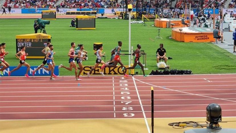 Los entrerrianos Molina y Sasia tuvieron su debut en un Mundial de Atletismo