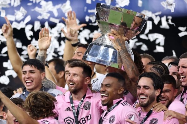 Messi hizo historia en Estados Unidos: se consagró campeón con el Inter Miami