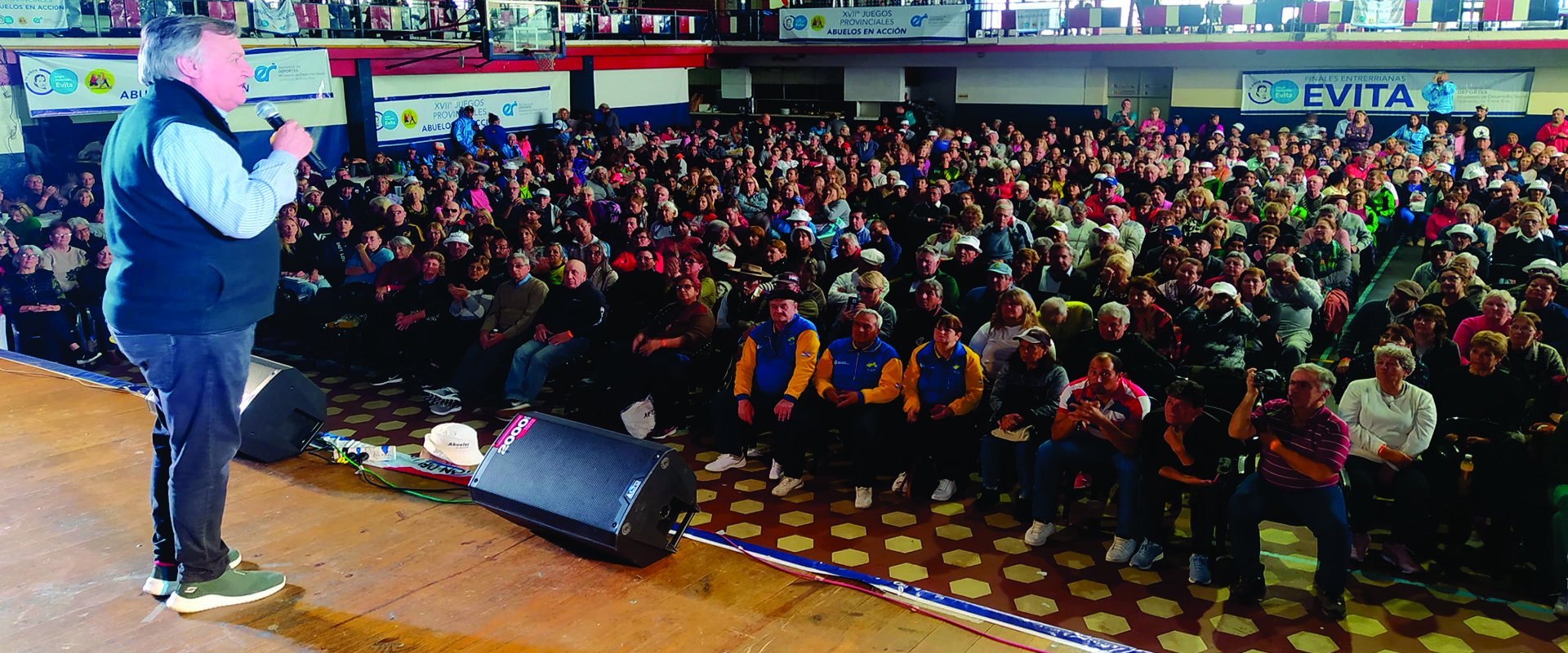 La final provincial de los Juegos Evita Adultos Mayores se desarrolló en Concepción del Uruguay