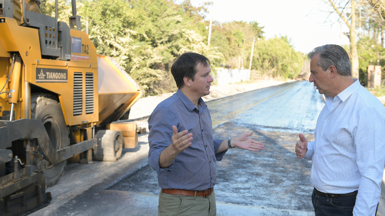 La Municipalidad de Paraná pavimenta 30 cuadras y amplía servicios en la zona Norte de Paraná