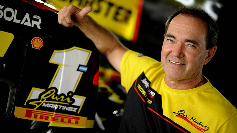 El Gurí Martínez sumó a un nuevo piloto a su equipo de competición