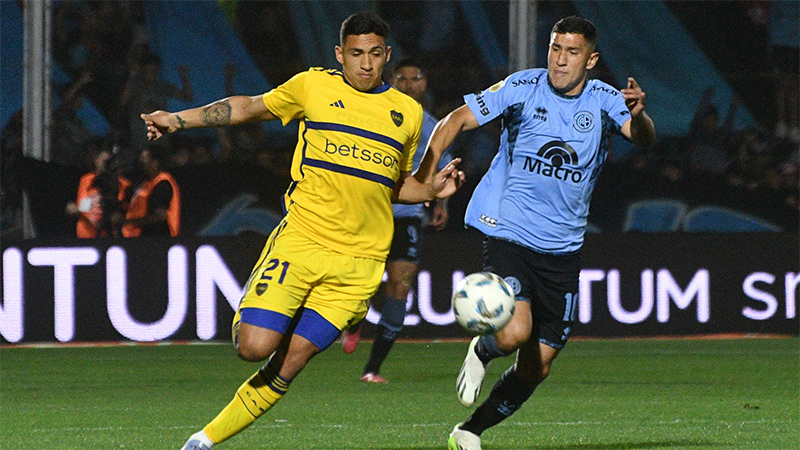 Boca perdió 4 a 3 en un partidazo ante Belgrano: los goles