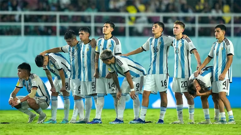 Argentina cayó con Alemania en el Mundial Sub 17