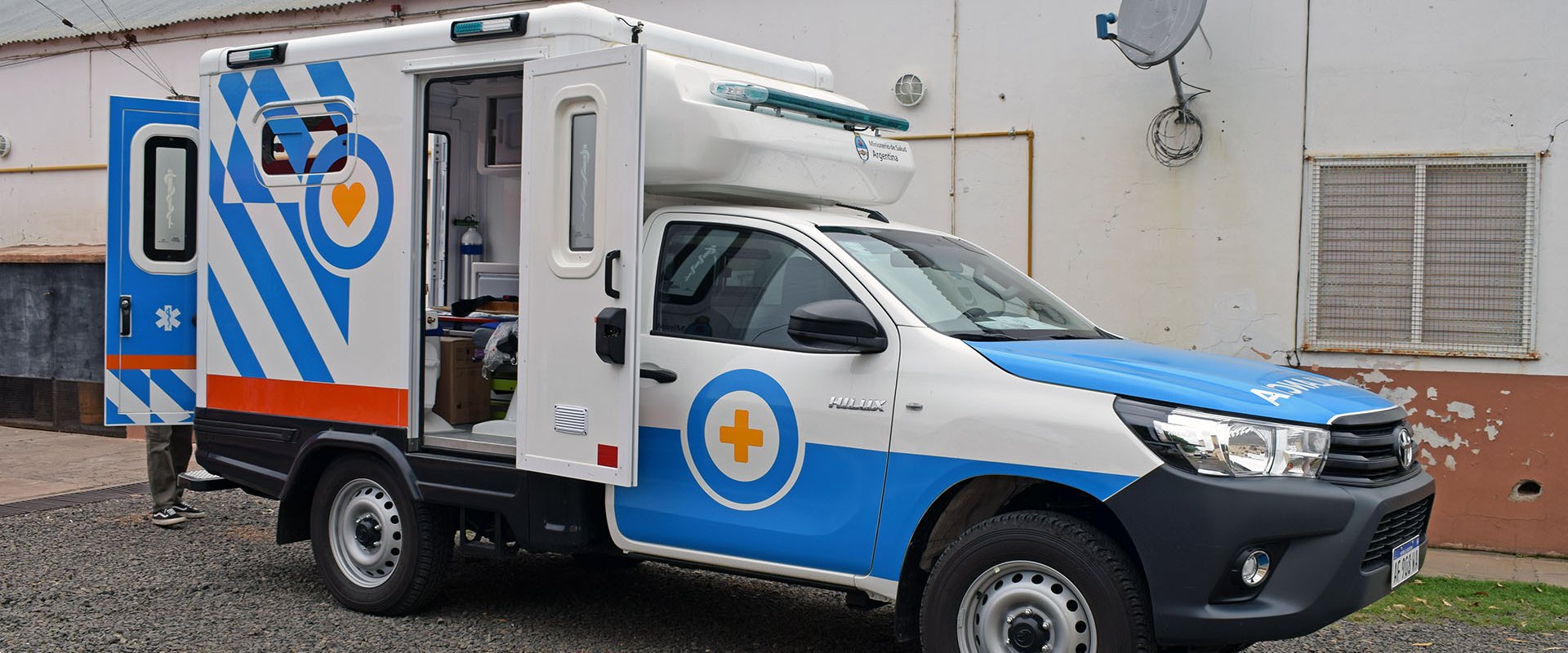 Salud entregó una unidad de traslado 4×4 al hospital de Feliciano