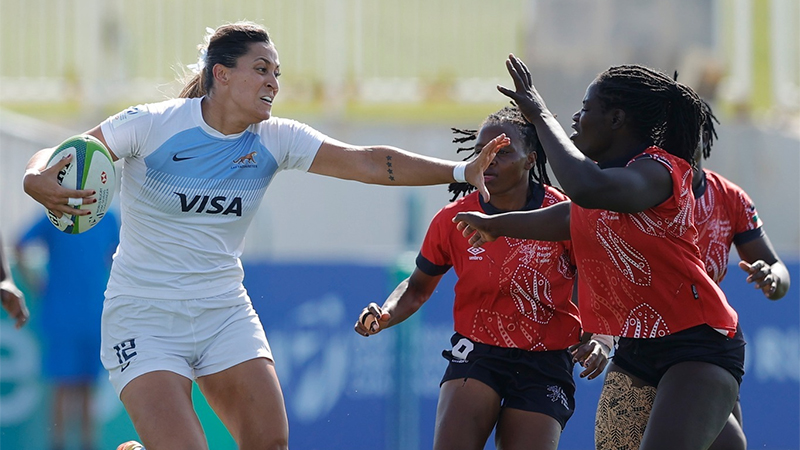 Con una entrerriana, Las Yaguaretés lograron una histórica medalla de bronce en el Seven de Dubai
