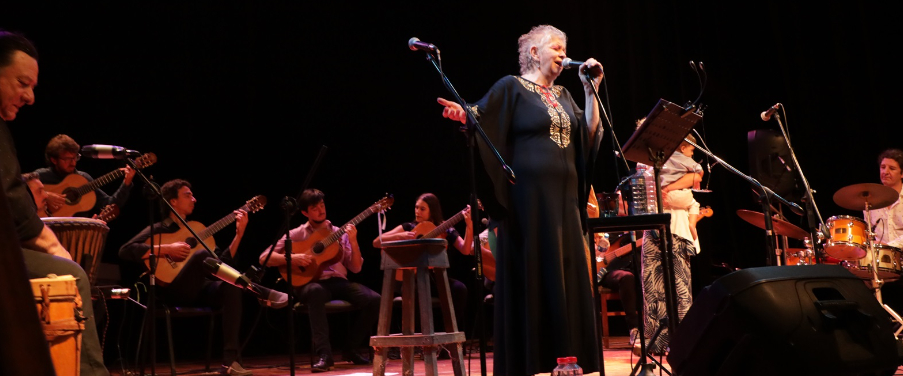 La cantora María Silva abrió el ciclo En primera persona frente a una sala llena