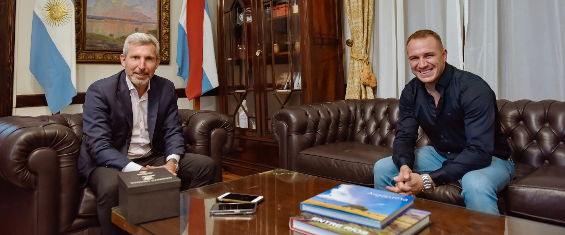 El gobernador y Mariano Werner trataron la posibilidad de sumar fechas del automovilismo nacional en Entre Ríos