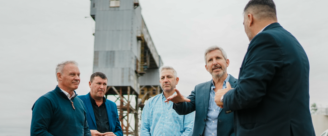 Frigerio aseguró que se repotenciará el puerto de Diamante