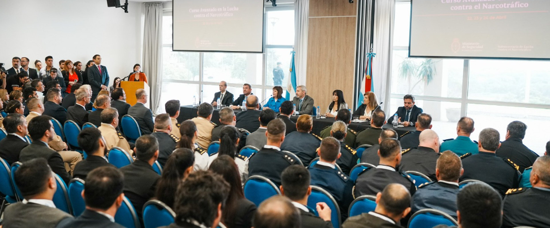 Finalizó la capacitación a fuerzas de seguridad en materia de lucha contra el narcotráfico