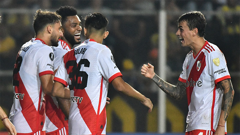 River debutó con una victoria de visitante en la Copa Libertadores