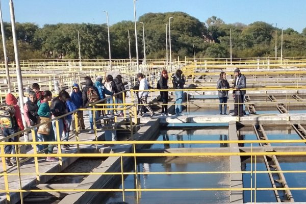 Retoman las visitas guiadas a la planta potabilizadora Echeverría