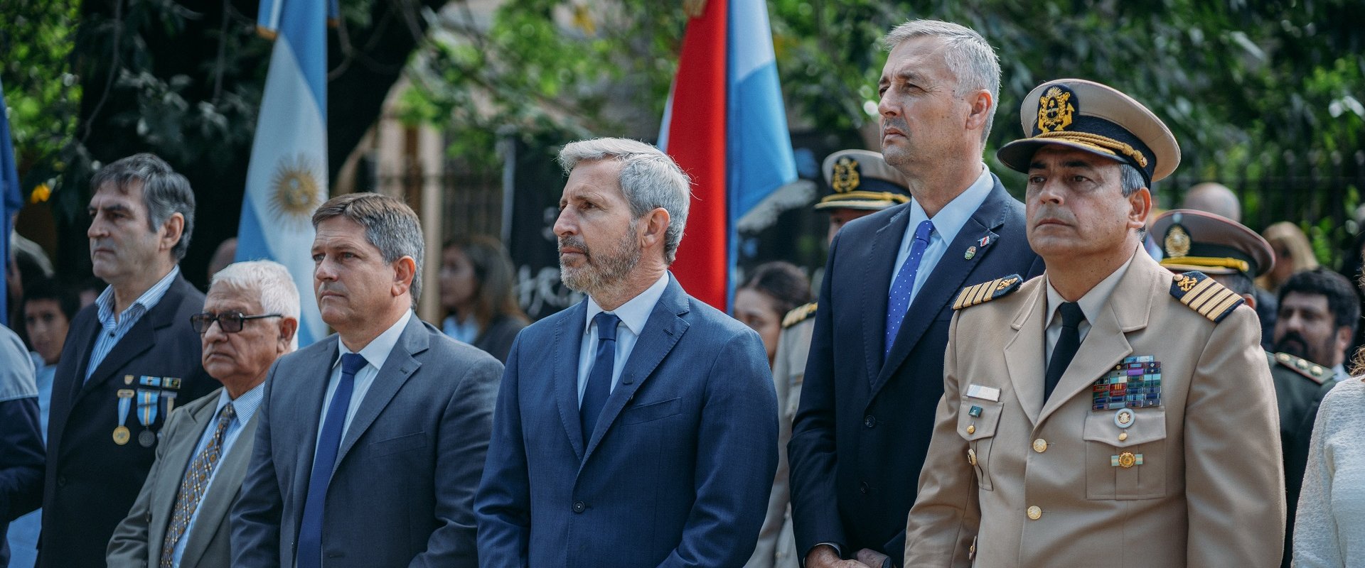 Frigerio: “El mejor homenaje es sostener el reclamo sobre nuestras islas”