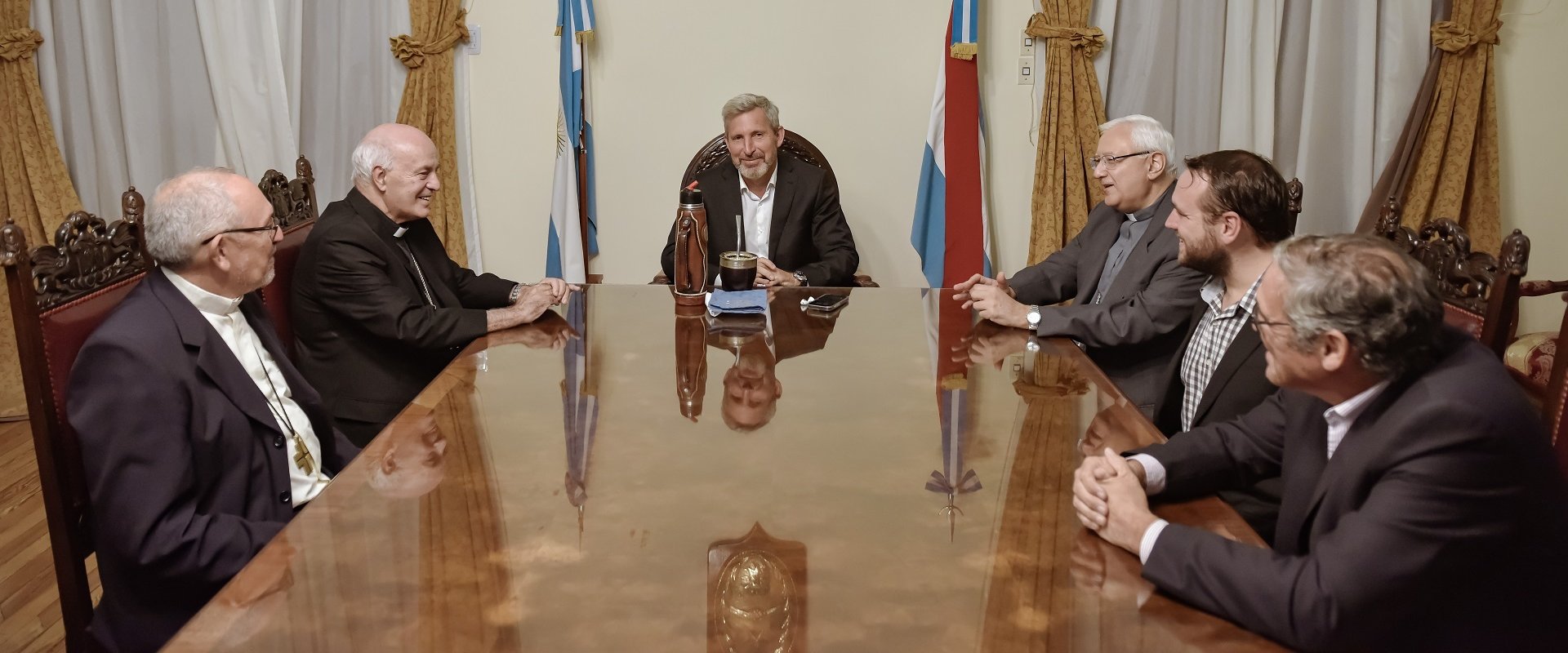 Frigerio destacó el trabajo social y espiritual de la Iglesia en los sectores vulnerables