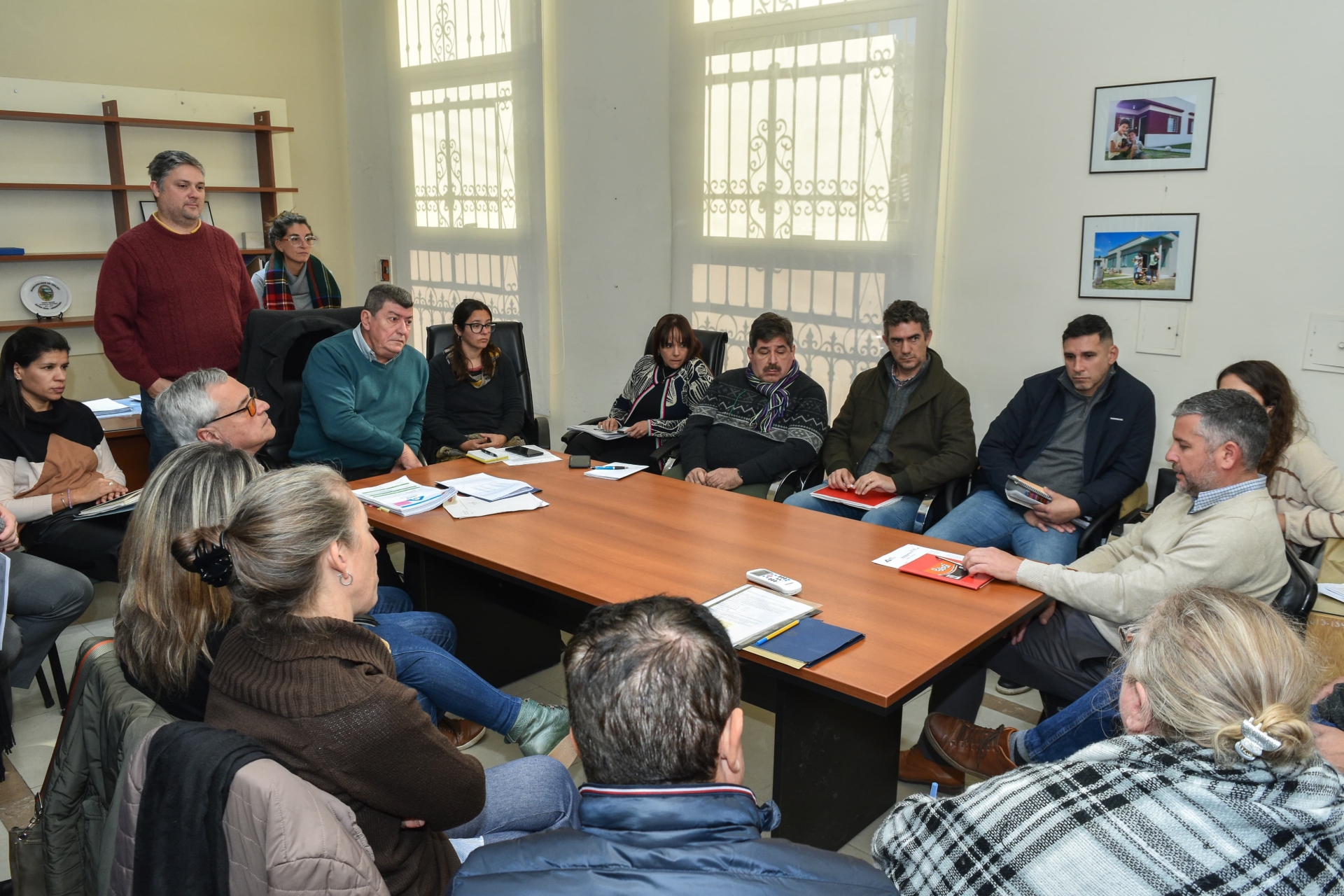 El directorio del IAPV mantuvo una reunión con las regionales del organismo