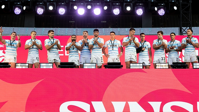 Los Pumas 7 cayeron ante Francia en la final del Seven de Madrid