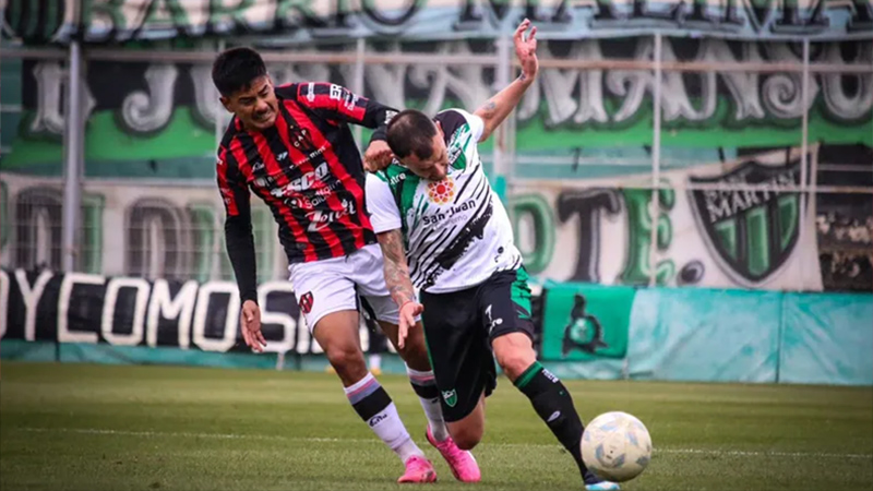 Patronato fue derrotado por San Martín en San Juan en la Primera Nacional
