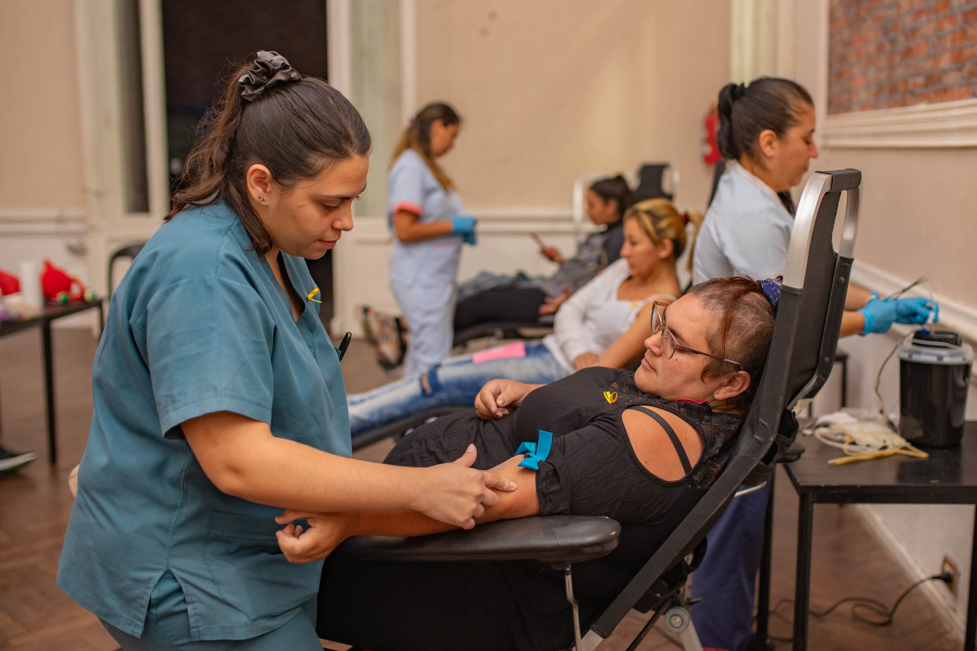 En junio, más de 170 personas donaron sangre en las distintas colectas externas