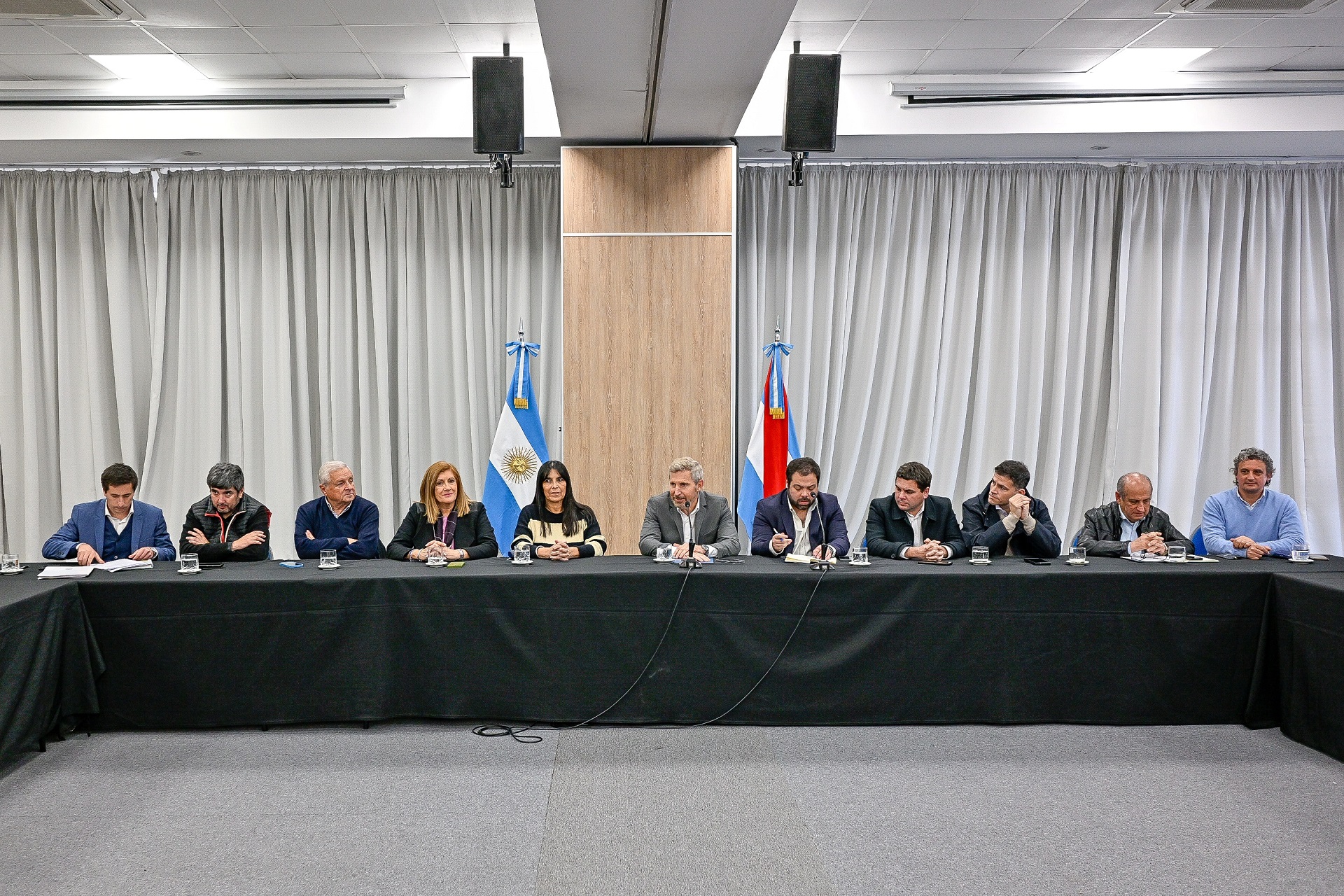 Frigerio y la Liga de Intendentes Justicialistas abordaron la reforma política y electoral