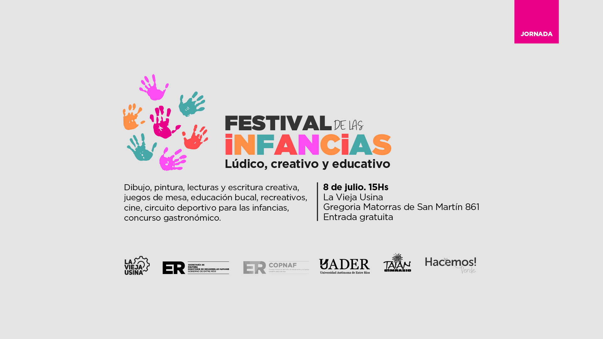 Se realizará una jornada de juegos, cine, deportes y lecturas para iniciar las vacaciones