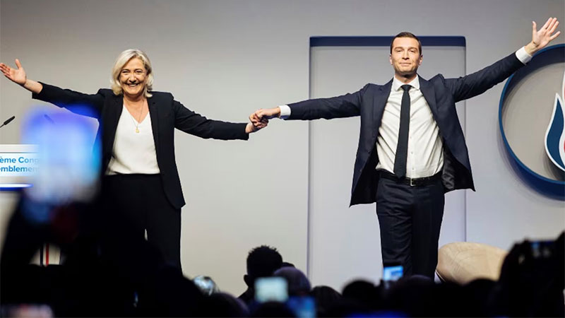La extrema derecha ganó la primera vuelta en las elecciones en Francia